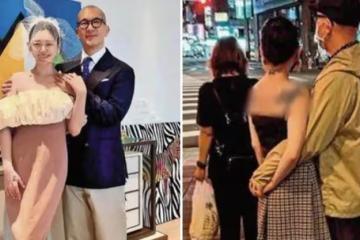 45歲大S高調秀恩愛！等紅燈都要「跟老公具俊曄貼貼」，穿吊帶身材好少女，網友：愛情讓人變美