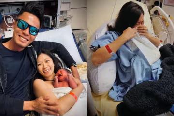 兒子平安出世 SGAG小明曝光愛妻生產照