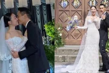 舉辦婚宴甜蜜親吻愛妻 楊祐寧想生「一支橄欖球隊」
