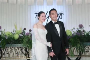 楊祐寧補辦婚禮眾港台明星參加，林心如打扮闊太，桂綸鎂罕見露面