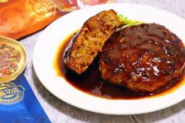 日式漢堡肉：鮮嫩流汁，肉香滿分！