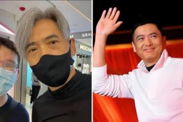 67歲周潤發健身被偶遇!穿背心胳膊肌肉明顯,網友:看樣子是剛健身完
