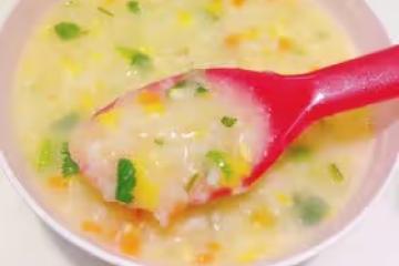 玉米鱈魚粥（一歲寶寶輔食必入）