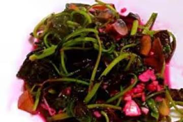 皮蛋莧菜