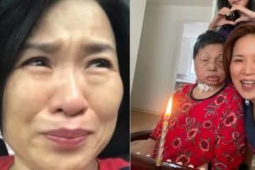我真的沒有媽媽了！56歲主持人「癱母睡夢中辭世」　告別式哭喊「媽火來了您快跑」跪地叩首：阿母謝謝你