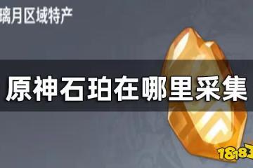 原神石珀採集路線圖 石珀在哪裡採集