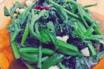 清炒南瓜葉子