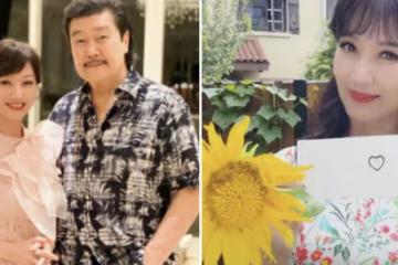 68歲趙雅芝近照美如少女！身後36億「獨棟別墅」太搶鏡，庭院「親手種絲瓜」還有向日葵太接地氣