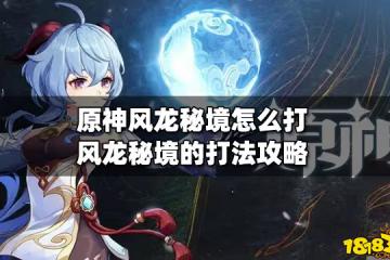 原神風龍秘境怎麼打 風龍秘境的打法攻略