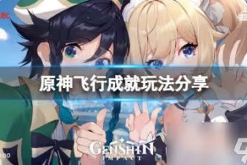 《原神》金牌飛行執照成就怎麼玩 飛行成就玩法分享