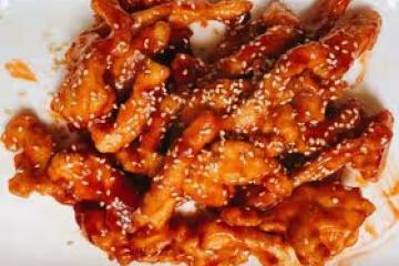 糖醋裡脊（雞胸肉版）
