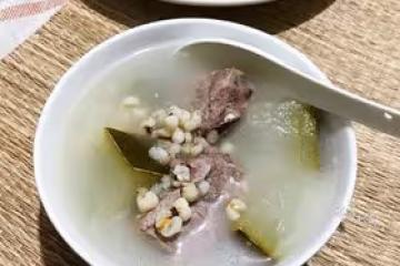 祛濕帶皮冬瓜排骨湯