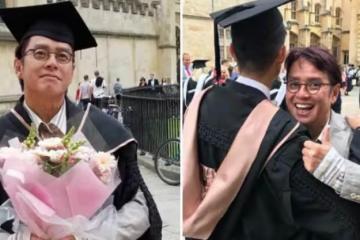 又帥又有才!譚詠麟21歲兒子牛津碩士畢業 ,帥氣不輸明星,網友:不進娛樂圈可惜了