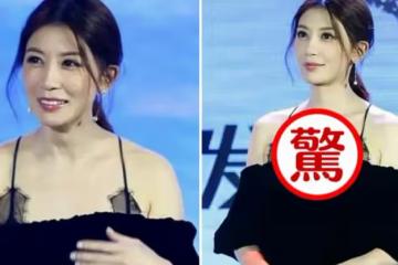 賈靜雯真的「豁出去了」,穿吊帶「娃娃裙」不僅白皙又迷人,「兩條細帶」還暴露驚豔鎖骨