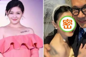 大S「二婚」曬婚紗照真高調,氣質優雅又高級,韓國老公像隔輩:兩人甜蜜舉止像老夫老妻一樣