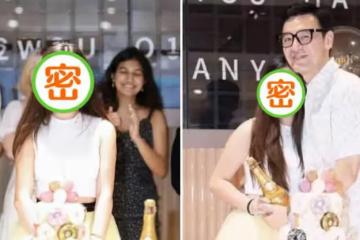 鐘鎮濤一家為18歲女兒慶生,二婚娃撞臉馬思純,顏值不輸原配女兒