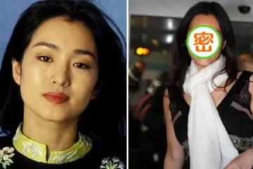 59歲鞏俐也太自信了!無懼素顏穿一身黑出境,皮膚黝黑難掩骨子美:不完美也很迷人!