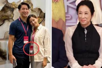 朱玲玲兒媳秀恩愛!挺6個月孕肚現身,丈夫與婆婆關系仍不和
