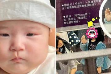 黎明四歲女兒近照大變樣！小時候肉嘟嘟長得像男孩，如今越長越美單眼皮超像爸爸