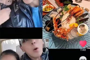 莫少聰為10歲女兒慶生,親密靠肩感情好,與洪欣兒子卻關係疏離