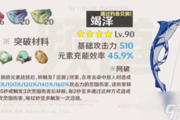 《原神》3.0版本竭澤獲取攻略