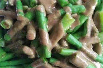 〔家庭版超簡單〕麻汁豆角