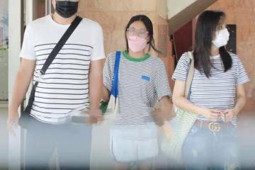 林瑞陽大兒子與女友正式同居,兩人拿垃圾外出,甜蜜搭背好恩愛