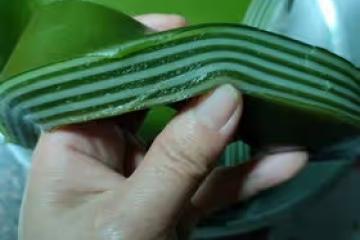 百變木薯粉版千層糕（艾葉千層、芝麻糕、紅棗糕、斑斕椰汁千層糕等）