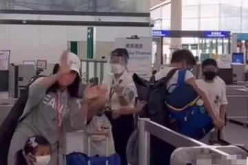 香港女星宣布移民加拿大 帶12個行李現身機場