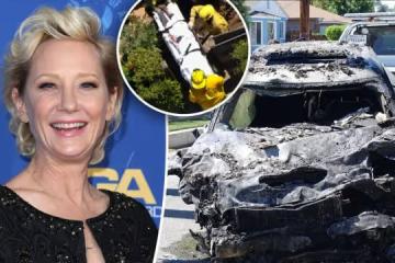 火燒車8天後被宣判腦死 Anne Heche車禍身亡!