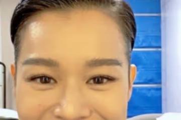胡杏兒《誤殺》造型與老公一模一樣,夫妻相也太足了吧?
