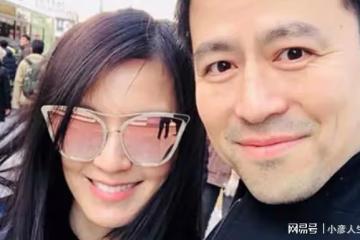 林熙蕾:跟老公合影,身材纖細似少女,老公看著卻像爹