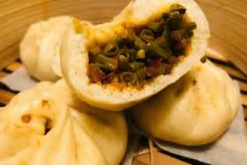 媲美和善園的酸豆角包子