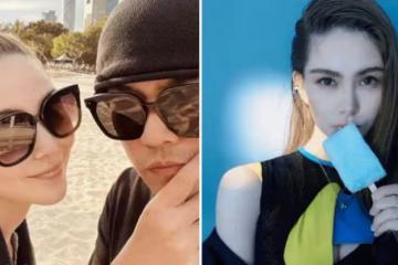 周杰倫曬合照為昆凌慶生!昆凌產後面容姣好,扎高馬尾氣質不輸少女,二人戴同款墨鏡秀恩愛