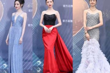 微博電影之夜:張天愛深V,歐陽娜娜長腿吸睛,毛曉彤艷壓李冰冰