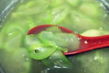 簡單的絲瓜湯