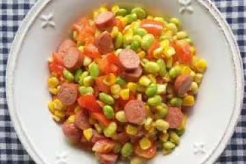 毛豆玉米大雜燴