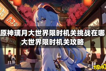 原神璃月大世界限時機關挑戰在哪 大世界限時機關攻略