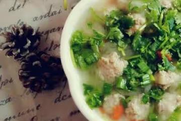 老黃瓜丸子湯