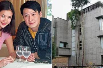曬曬黎明在香港住的房子，外觀霸氣十足，院子種著參天大樹，比他家四層樓都要高