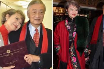 一路走好！蕭芳芳84歲老公不幸去世，結婚42年曾獲榮譽博士稱號
