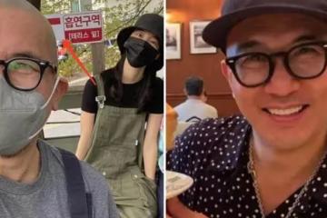 大s錯付了？具俊曄紋髪成功，疑與美女穿情侶褲，網友：放飛自我