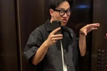 陳坤20歲兒子罕露面 裝扮奢侈 動作浮誇