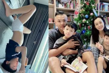 7歲兒倒立玩iPad！范瑋琪氣炸：別太超過