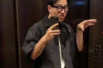 陳坤20歲兒子近照曝光，穿6千短袖打扮有型，氣質和爸爸越來越像