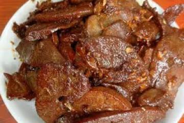 香煎豬肝