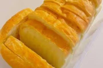 免揉白麵包，超級柔軟