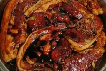腌制醬油肉