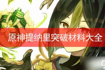 原神提納里突破材料大全