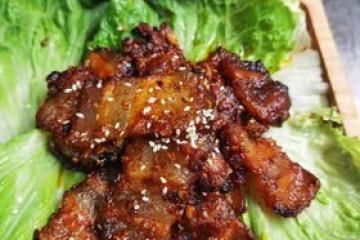 韓式辣醬烤五花肉(空氣炸鍋版)
